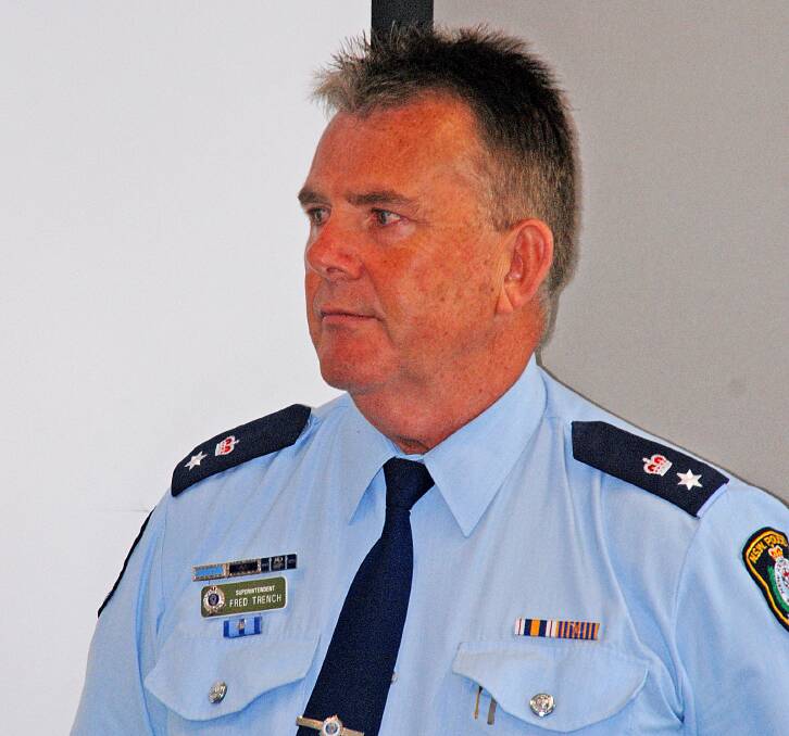 TAKING CHARGE: The police commissioner has announced Superintendent Fred Trench as the new commander of New England, after 18 months relieving in the position.  231214BCA01