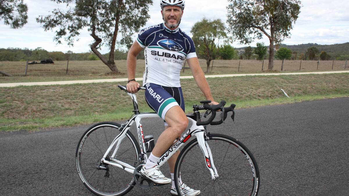 Scott Sunderland is ready for a major charity ride for the Royal Far West.