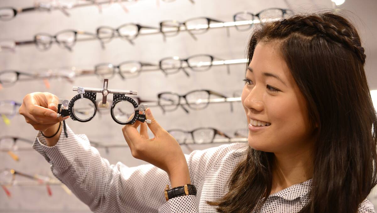 RELOCATION REWARDS: Optometrist Emily Chen is loving her new life in Tamworth. Photo: Barry Smith  121114BSB05