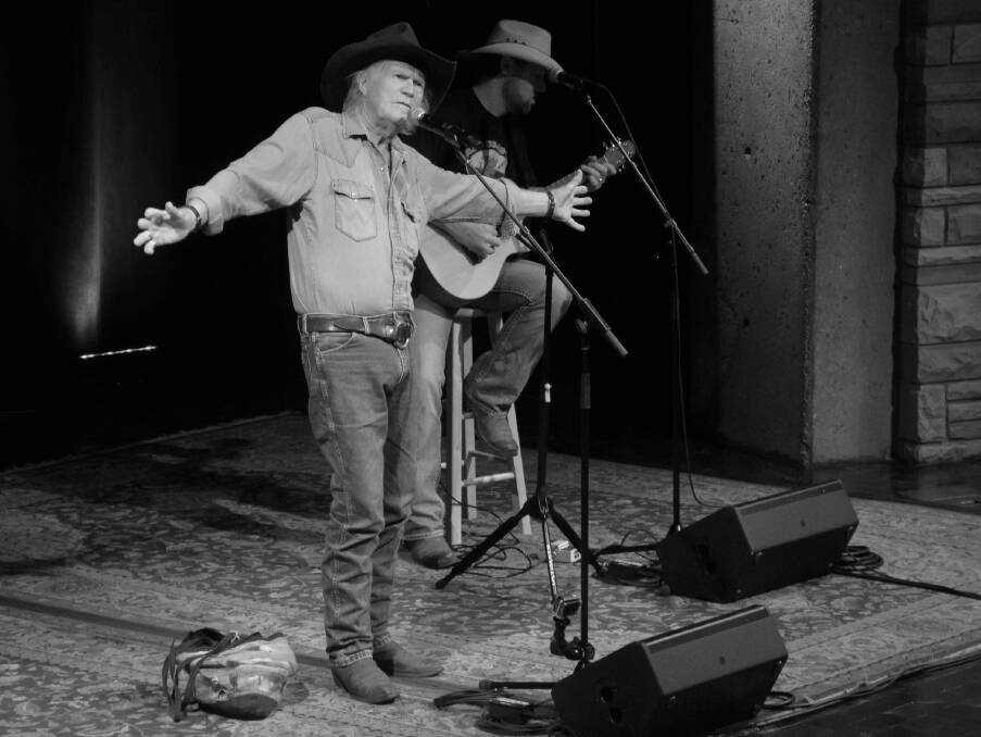 COUNTRY OUTLAW: Country singer-songwriter Billy Joe Shaver was captured in black and white by Denise on stage at the Americana Music Festival. At 75, Shaver has just released a new album somewhat appropriate titled Long In The Tooth. He’s still actively touring, writing and recording. Photo: Denise Fussell