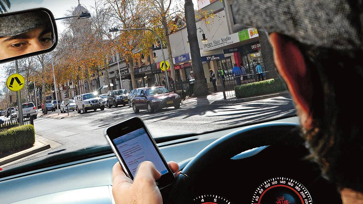 Put the phone down: Police stats show 'poor form' of region's drivers 