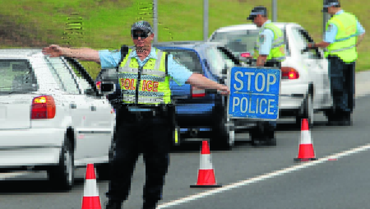 CHECK YOUR SPEED: Double demerits are in effect this weekend.