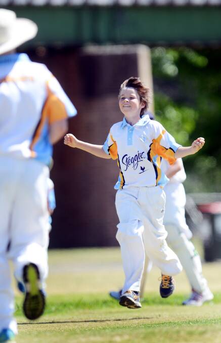 Tamworth Under 12 allrounder Toby Smith had a blast with his Steggles-sponsored Tamworth Blues side this season. This Saturday, juniors from the Under 5 to 10 age brackets are invited for their own Twenty20 cricket blast at No 1 Oval.Photo: Gareth Gardner  201013GGD05