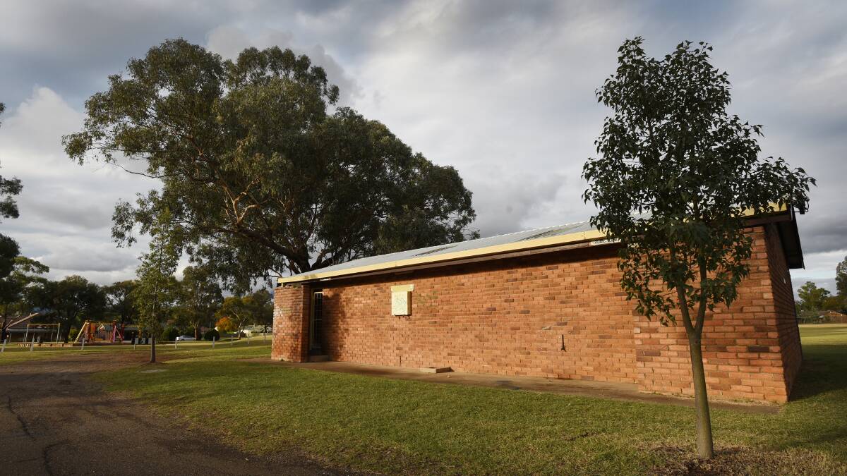 CHILDREN AT RISK: A Tamworth father is warning parents to be alert after his daughter discovered an uncapped used syringe at the Chaffey Park toilet block in South Tamworth. 210515GGC03
