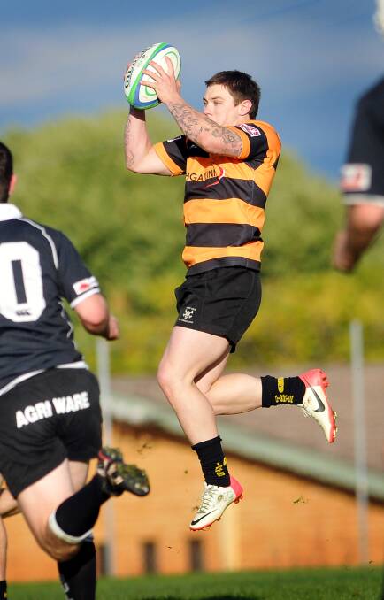 Pirates' Jake Douglas has been one of the standouts for Central North during the trials and will be a key attacking weapon for them in Mudgee this 
weekend.  Photo: Gareth Gardner 150613GGF02