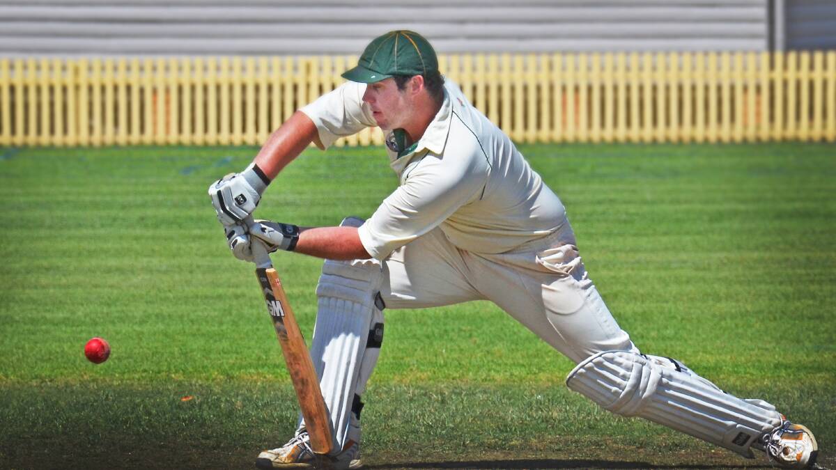 Gunnedah captain Andy Mack will captain the first-ever Namoi side in this weekend’s revamped War  Veterans Cup. Photo: Chris Bath 121014CBA08
