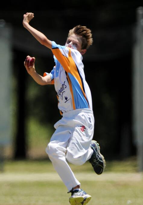 Joey Mead will be one of the attacking bowlers for PSSA this week in Barooga.  Photo: Barry Smith  151213BSF03