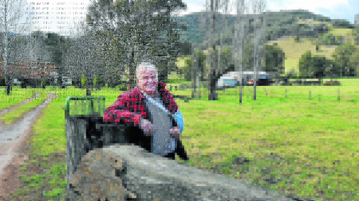 SET TO MOVE: Doug Rixon is one landowner facing a move after the Dungowan Dam study revealed his place is at high risk of flooding and life-threatening harm. Photo: Geoff O’Neill 190814GOB10