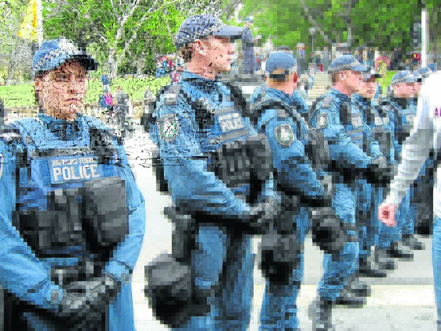 Police will be out in force during the Australia Day long weekend.