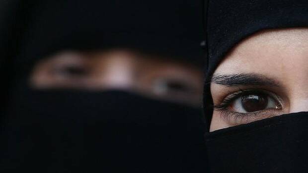 The non-issue of burqa or niqab-wearing Muslim women switches the argument away from the central issue of how to deal with those who are radicalised. Pic: Peter Macdiarmid