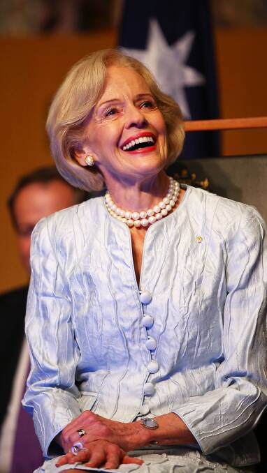 Quentin Bryce embarked on a series of official events as her tenure as Australia's Governor General came to an end Pic: Getty Images