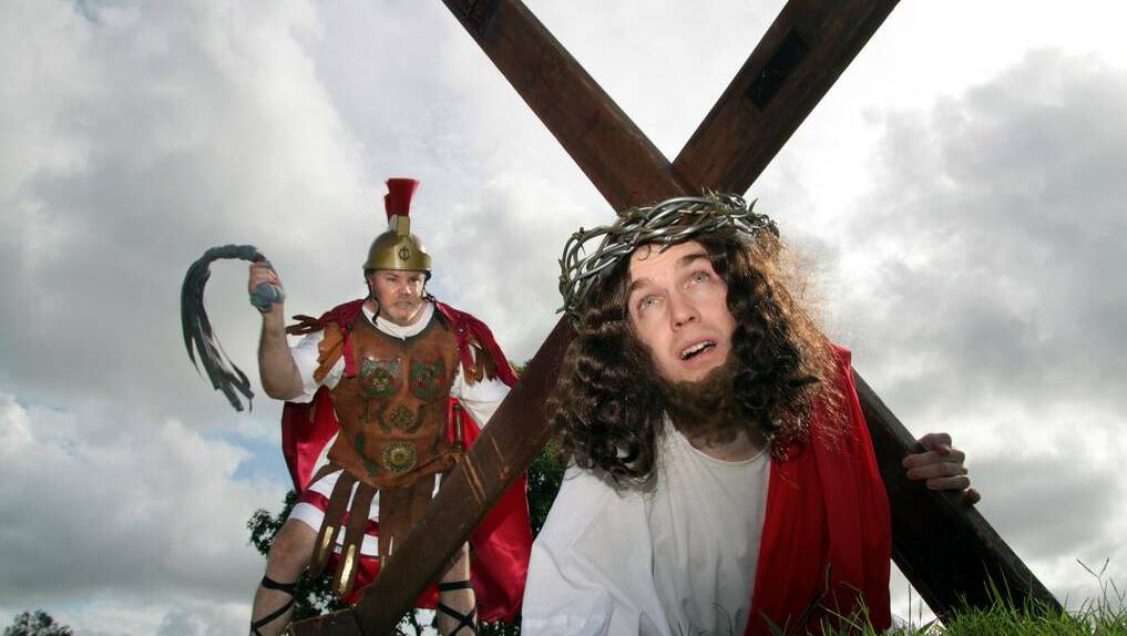 Australia's longest-running, touring Easter play, Iona Passion Play, will return to Iona College this year, with public performances on Good Friday and Easter Saturday. Photo by Chris McCormack, Bayside Bulletin