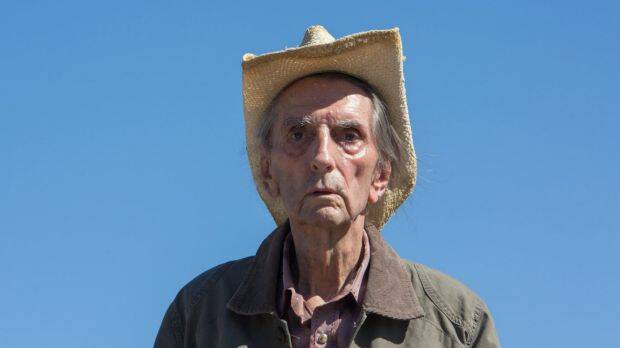 91-year-old Harry Dean Stanton plays the title role in Lucky.  Photo: MIFF
