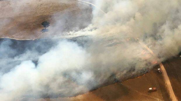 Bushfires starting early: the RFS says it will move forward the official fire season for nine local government areas. Photo: NSW Rural Fire Service