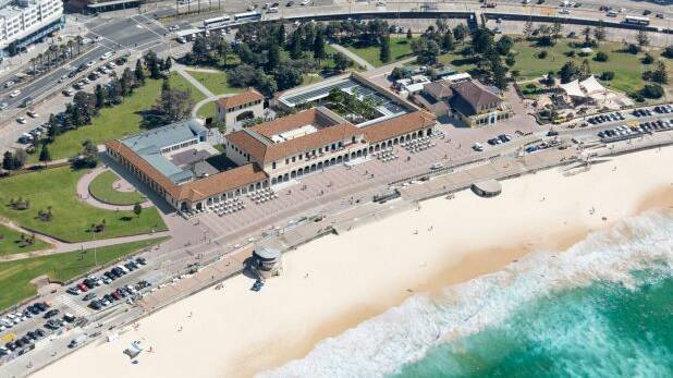 An artist's impression of the Bondi Pavilion upgrade which has been rejected by new mayor John Wakefield. Photo: Waverley Council
