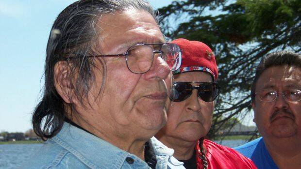 American Indian activist Dennis Banks has died at the age of 80. Photo: AP
