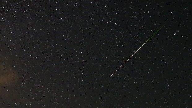 A meteor streaks across the sky near Kraljevine, Bosnia and Herzegovina early on Wednesday morning. The annual Perseid meteor shower reaches its peak on Wednesday and Thursday, according to NASA. Photo: Reuters