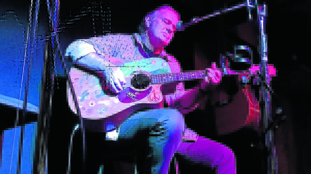 SUBLIME: Singer-songwriter Kevin Bennett was a welcome guest at the Jolly Roger.