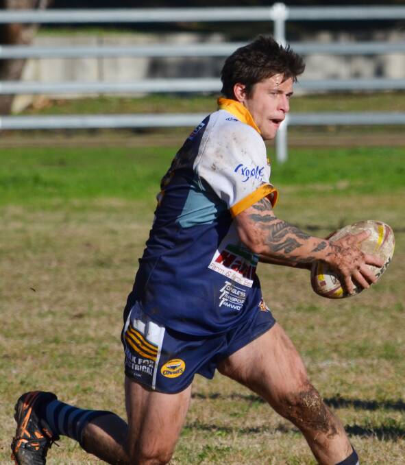 Dungowan skipper Clint Ridley will have to rally his troops today as the Cowboys return to Boggabri for the first time since last year’s minor semi-final loss with the two sides tied in second.  Photo: Chris Bath 250616CBA10