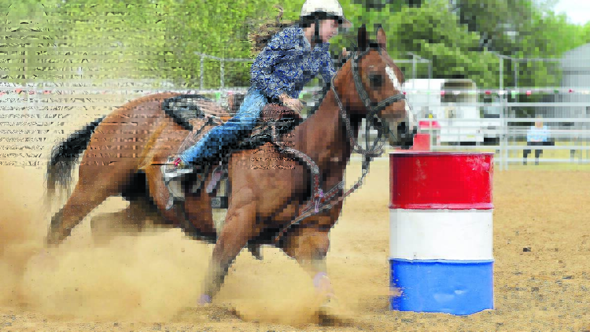 Ellie Gard is one junior barrel racer qualified to compete at the APRA Junior National Finals Rodeo in emerald next month.