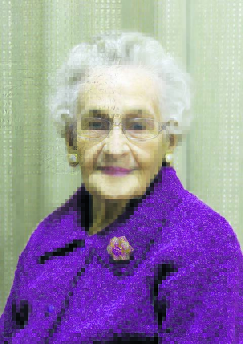 WHAT YOU DO: Serving others has been a way of life for 100-year-old Jean Pannan. Photo: Joan Douglas