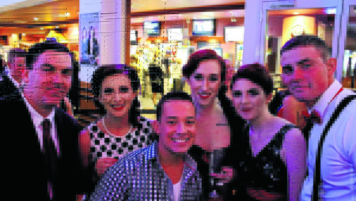 BEST FOOT FORWARD: Daniel Meyer, Maddy Lang, Michael Hansen, Sequoya Oldman, Tay Rains and Konner Bird all the hit dance floor on Saturday night to raise more than $45,000 for Cancer Council NSW. Photo: Marina Lawrence