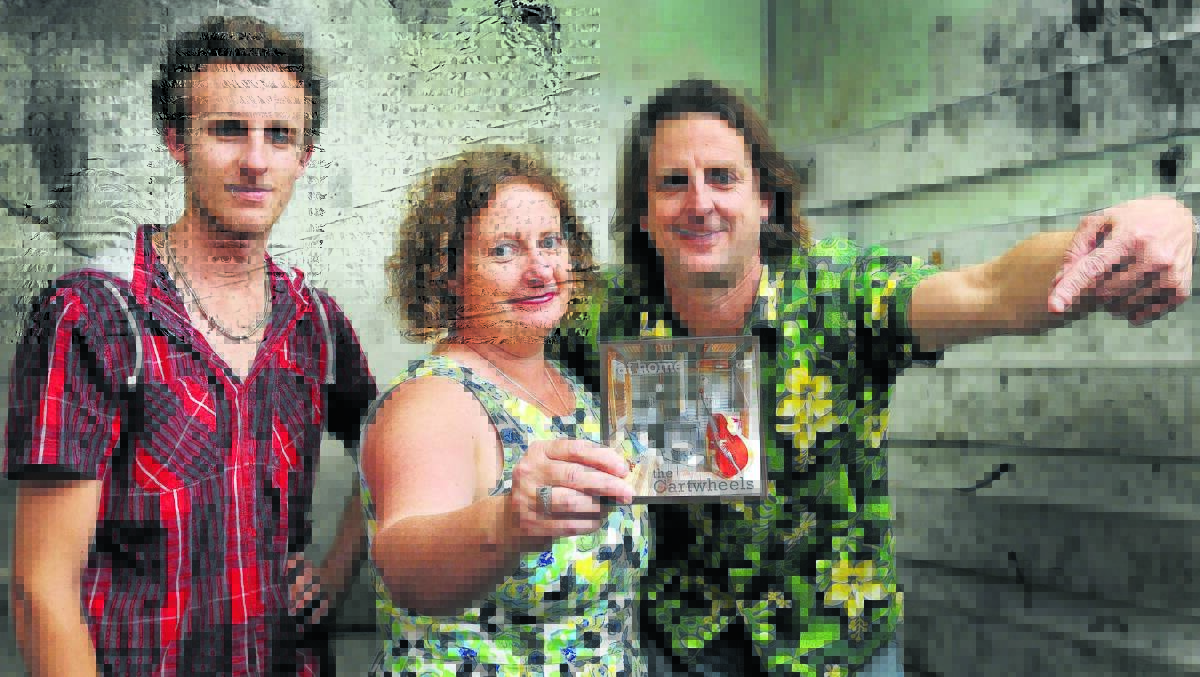 LAUNCH PAD: The Cartwheels – Charley and Wendy Phypers, and Dave Patterson – will kick off a tour in conjunction with Marie Hodson, starting in Tamworth at the Hats Off to Country Festival.
