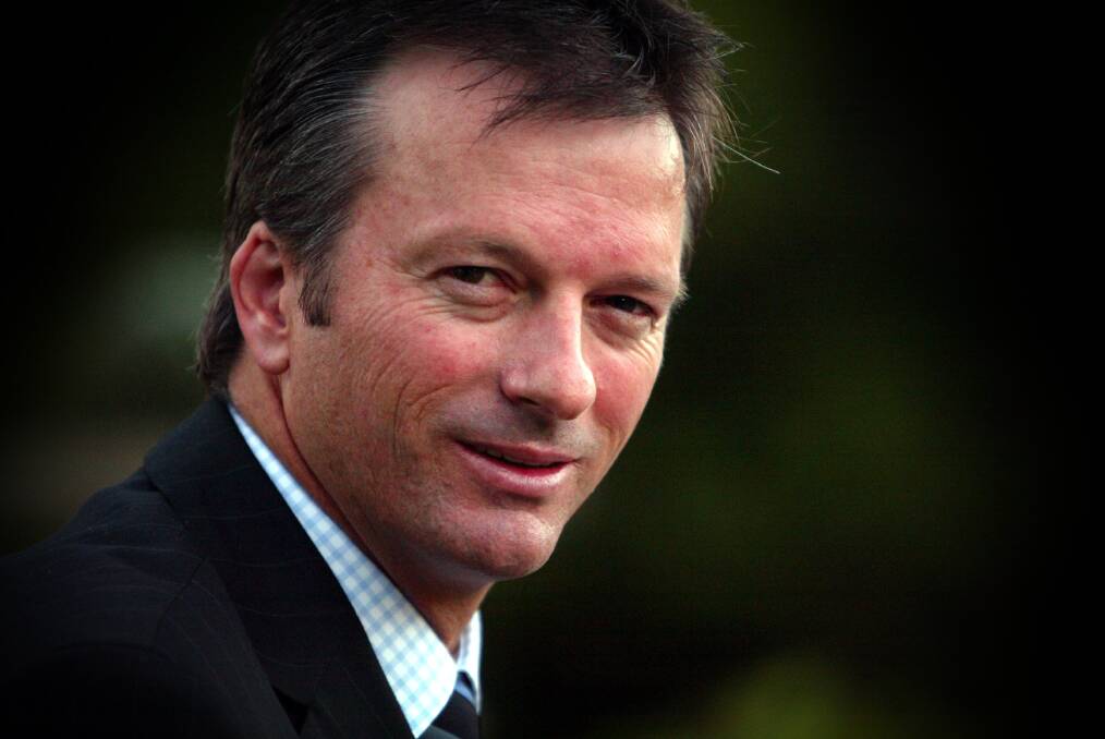 Steve Waugh was the Australian of the Year in 2004. Fairfax image