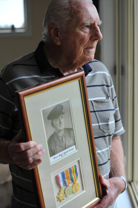 RECALLING HIS FATHER'S CONTRIBUTION: Riverina resident Kevin Laurent will attend the 2015 Anzac Day in Gallipoli. Picture: Kieren L Tilly