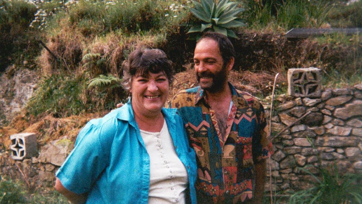 Margaret with her brother Edward 'Ned' Kelly back in October 2003.