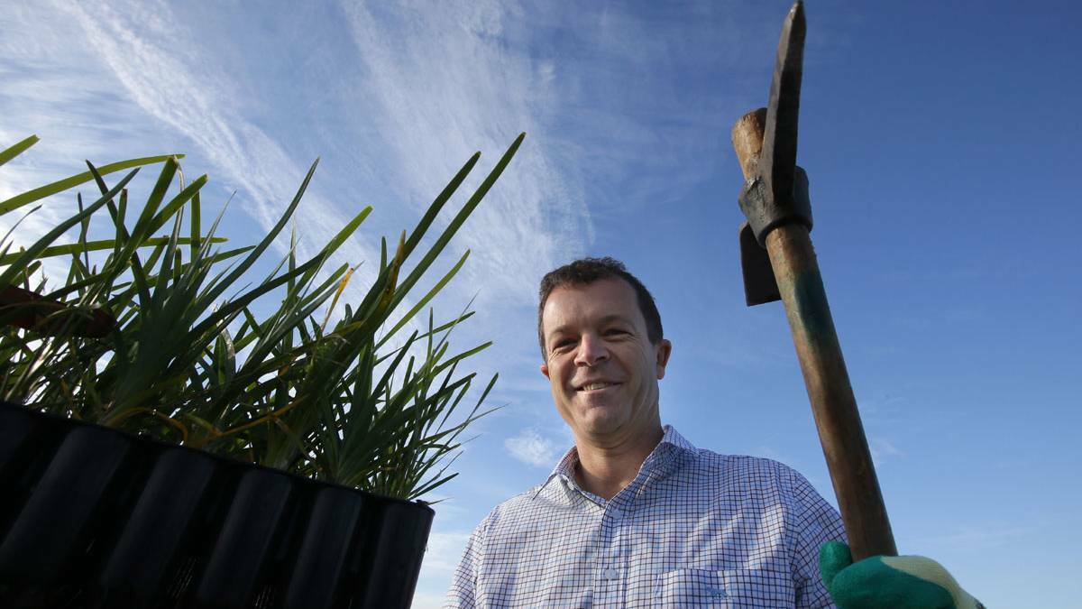 REBATE SCHEME: Environment Minister Mark Speakman has talked up a new government recycling rebate scheme.