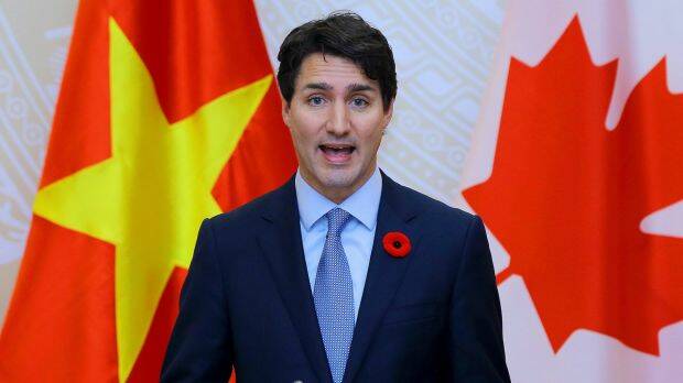 Canadian Prime Minister Justin Trudeau failed to show up. Photo: AP