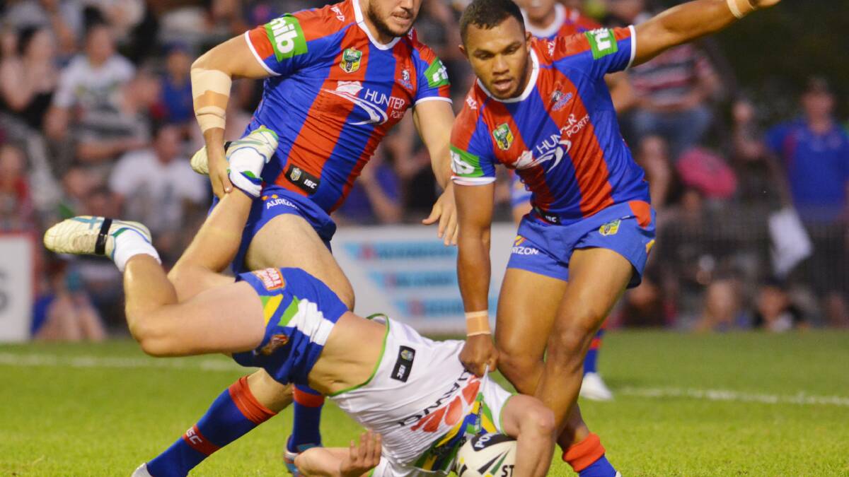 GALLERY: Newcastle Knights light up Scully Park