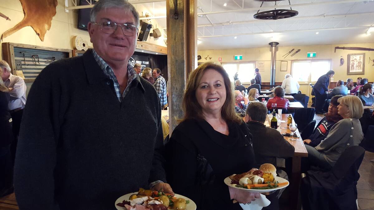 Willo and Janette enjoyed their day out at The DAG - and the yummy meal prepared by Belinda Krsulja and her staff.