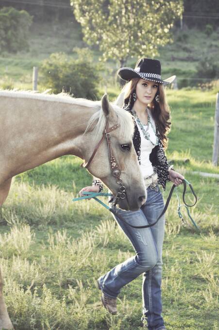 Carrieton’s Nikea Coulson represents South Australia in the APRA Miss Rodeo.