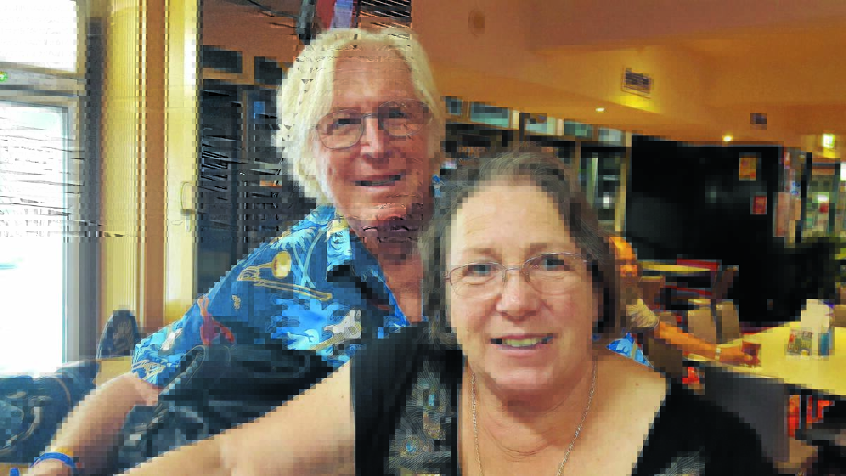 MEMORIES: Sydneysiders Al and Carol Slade really enjoyed the afternoon of music and memories.