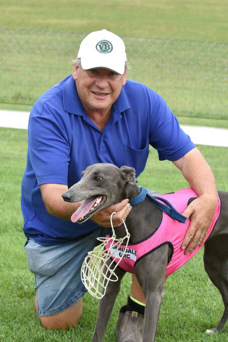 Garry Streatfield and Kay Oh after winning a heat of the Armidale Cup on Saturday. Photo: pixonline.com.au