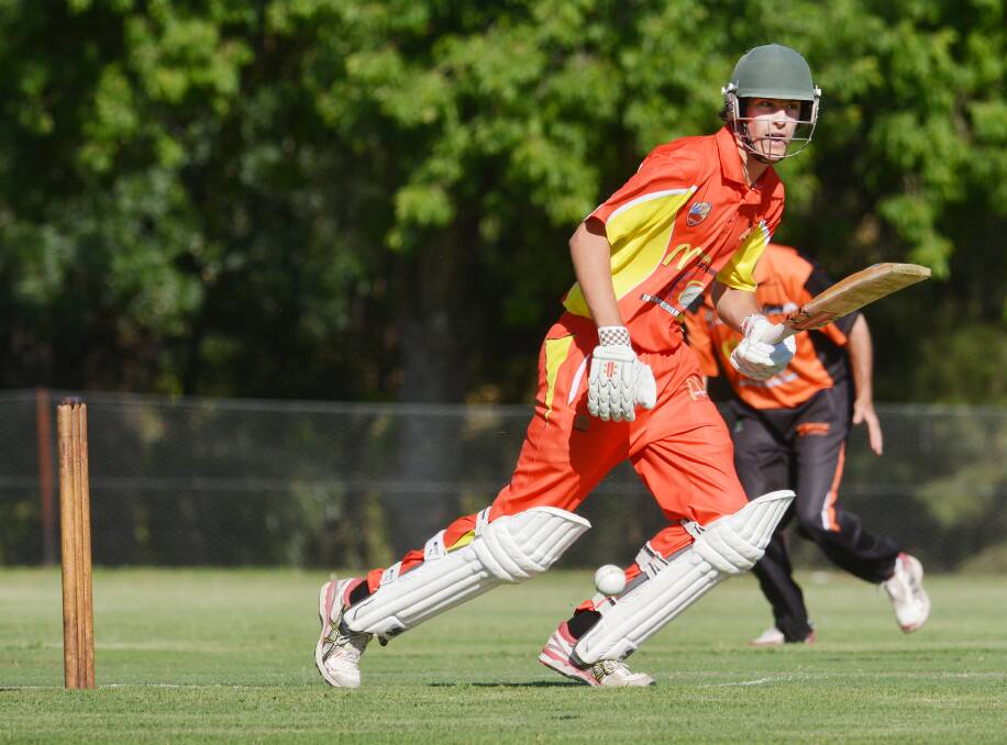 After playing for McDonald’s in tonight’s Twenty20 final, Jye Paterson will lead Central North in the State Club Challenge final on Sunday. Photo: Barry Smith 181215BSD09