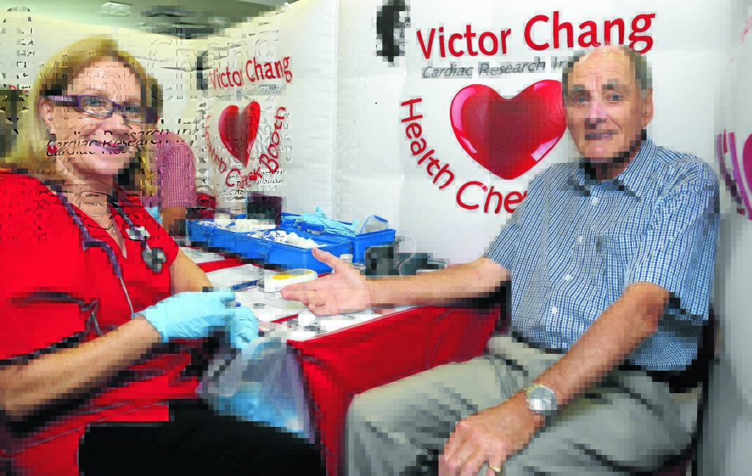 TEST IT: Free heart health checks are available in Tamworth to HCF members with extras cover at its Peel St store.