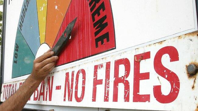 Total fire ban for bulk of region