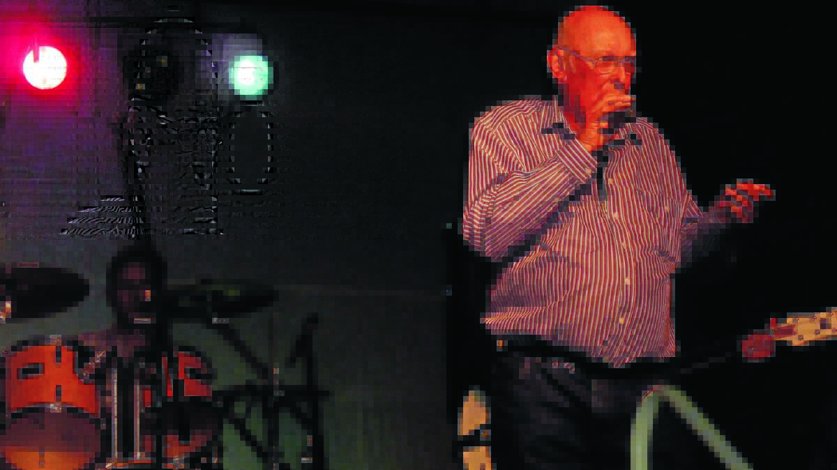 SHOWMAN: Nev on stage in Blazes in September 2013. He will be much missed among the Tamworth and country community.