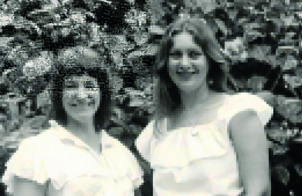 DOWN MEMORY LANE: Patti Morgan and Lynette Guest have been singing together since they were babies … almost.