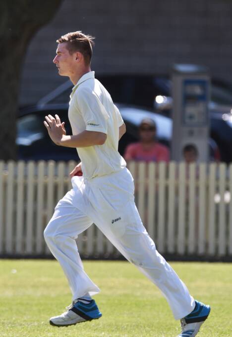 Inverell will be hoping Sage Cook can replicate his effort from last week when they play Narrabri tomorrow. Photo: Geoff O’Neill 251015GOA05
