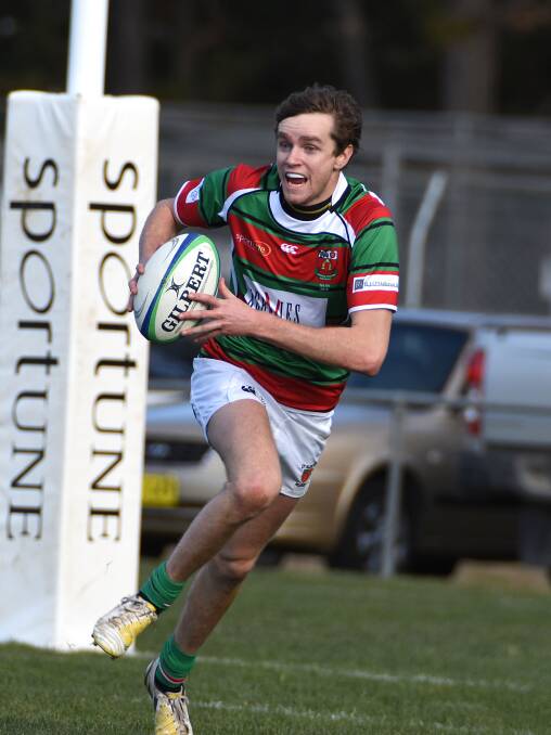 Dan Sweeney will push into five-eighth for Albies today for their major semi-final clash against Armidale. Photo: www.pixonline.com