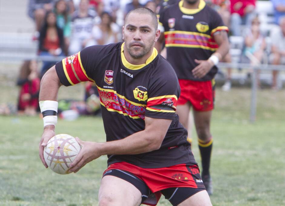 Ricky Roberts scored two tries for the  Boomerangs in Sunday’s Group 19 grand final win and was named man of the match.