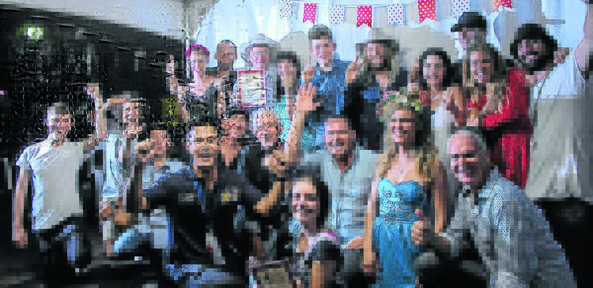 ON SONG: The 2015 LandCruiser Country Music Busking championship finalists. Photo: Bailey Watts