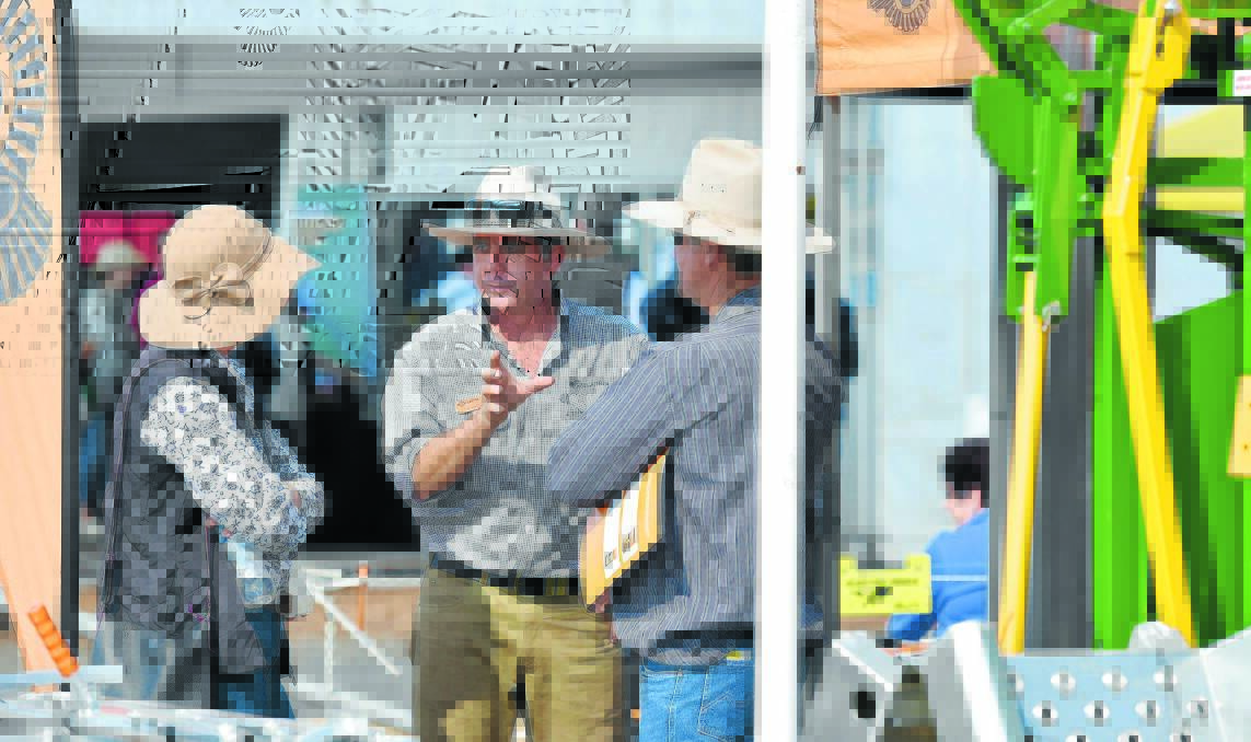 TOP SALES: Exhibitors enjoyed strong sales and inquiries across the three days. Photo: Geoff O'Neill 200815GOA27
