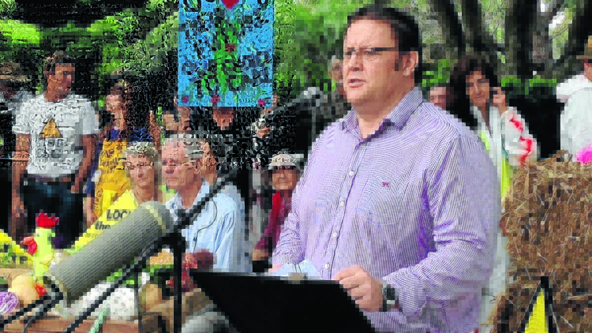 SERIOUS CONCERN: Glen Lazarus, above and left, wants to hear from those affected by the mining of unconventional gas. Photo: Nic White