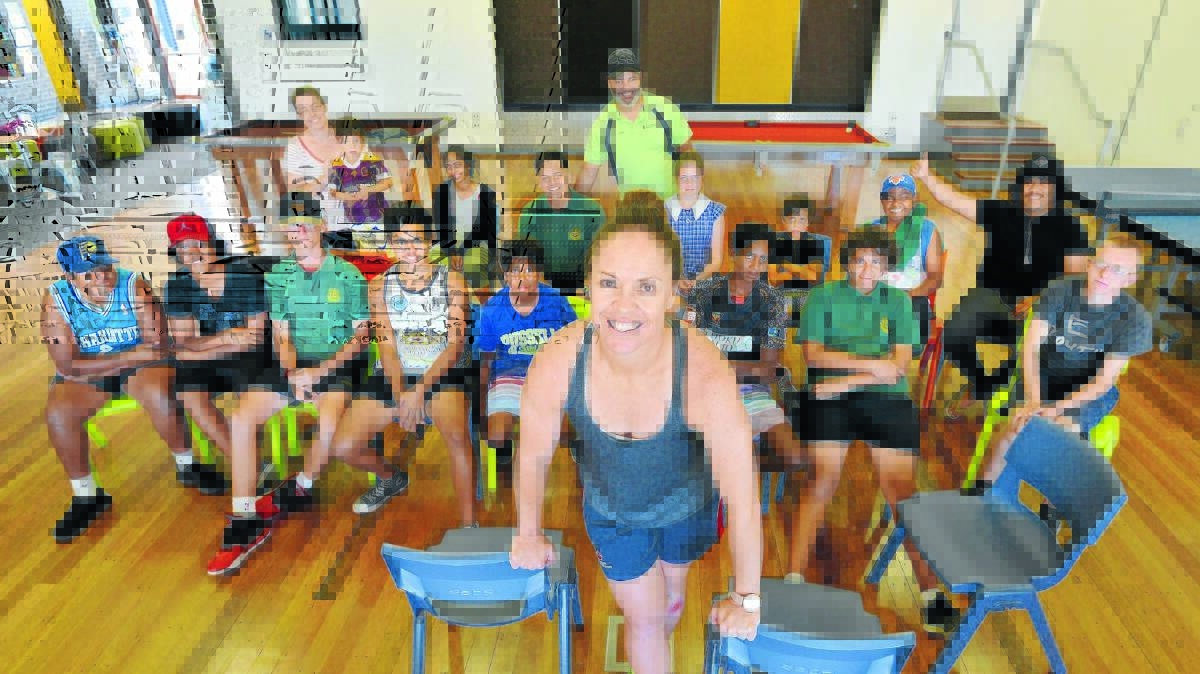 FOLLOW YOUR DREAMS: Tamworth’s Stacey Porter shared advice at The Youthie from a life spent as a professional athlete.
Photo: Barry Smith 251115BSD06