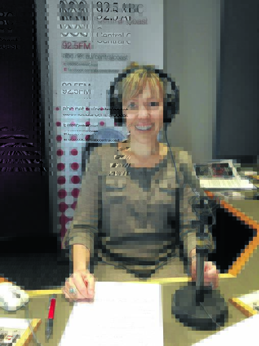 BACK IN THE SADDLE: Felicity Urquhart is back hosting Saturday Night Country on ABC Local Radio, with this shot taken last week – her first night back in two years.